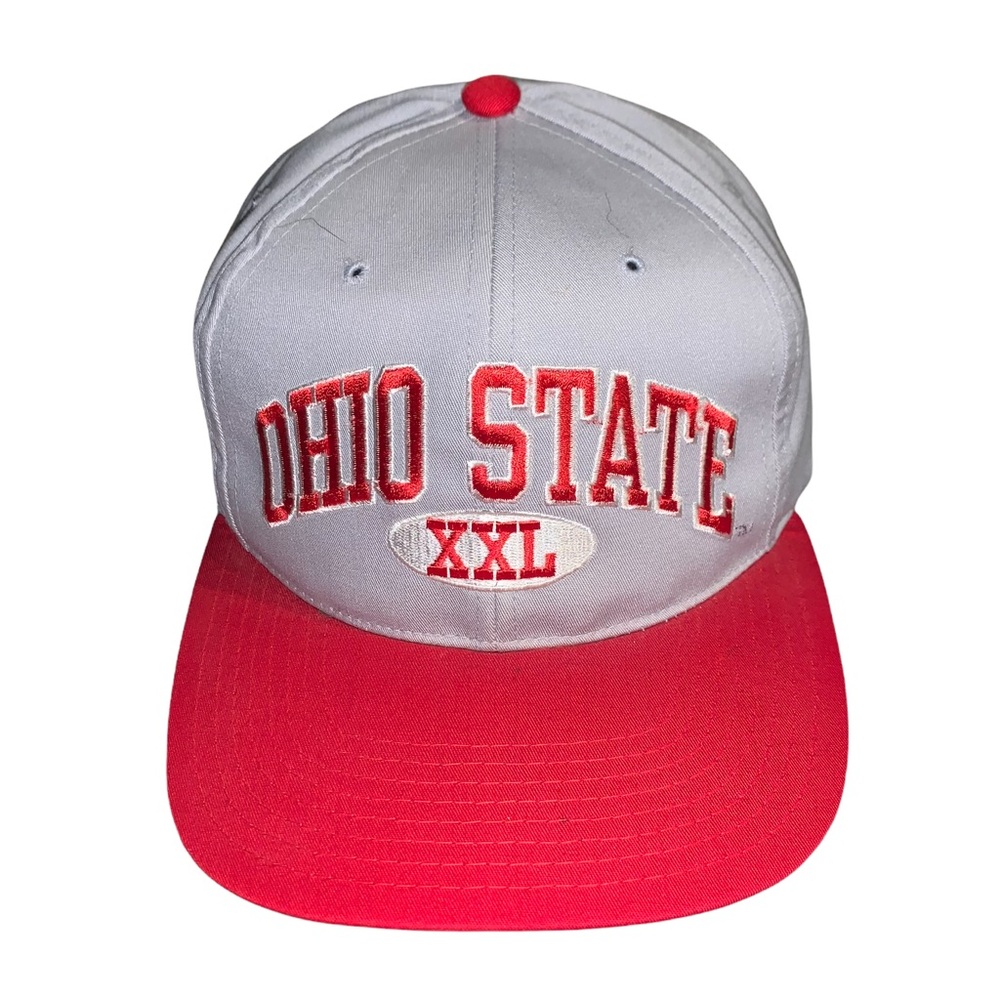 Vintage 90s Ohio State Buckeyes XXL Annco Arch Snapback Hat